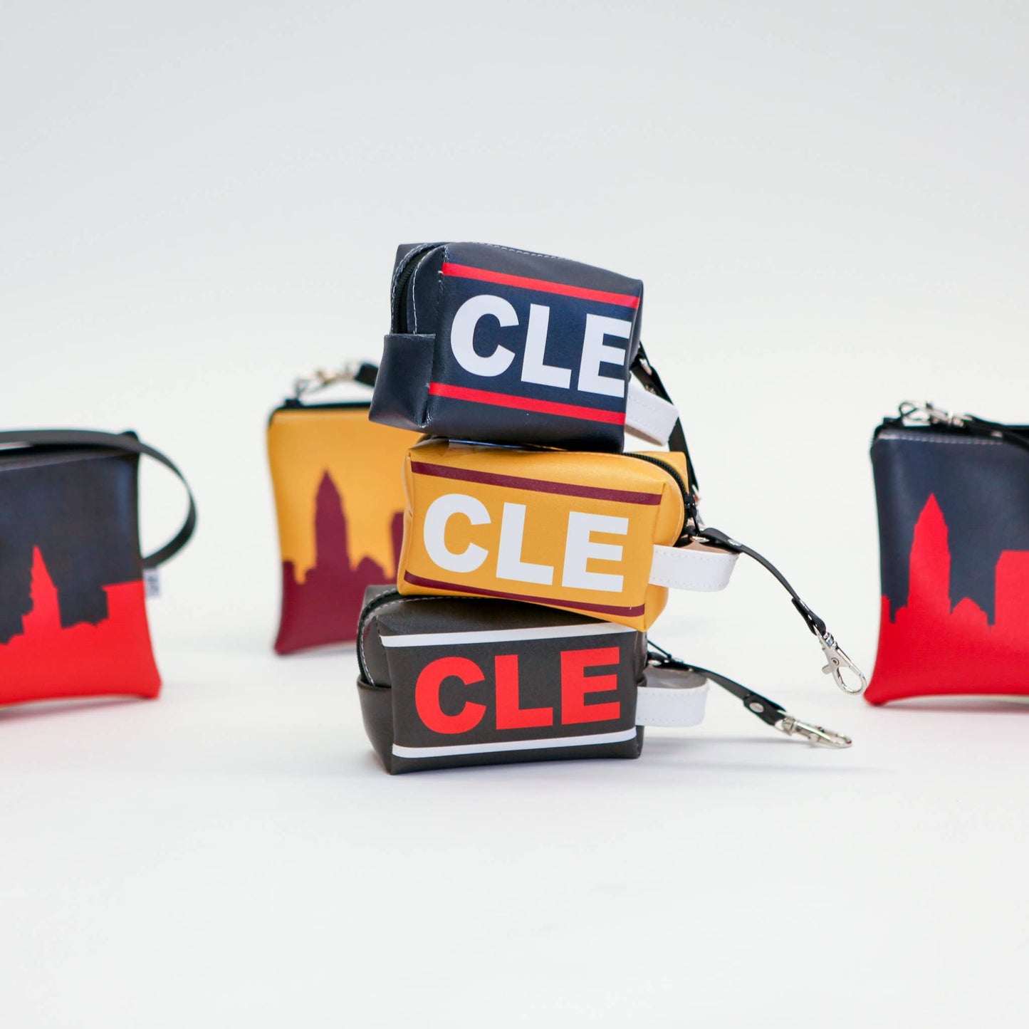 CLE (Cleveland) Game Day Multi-Use Mini Bag Keychain