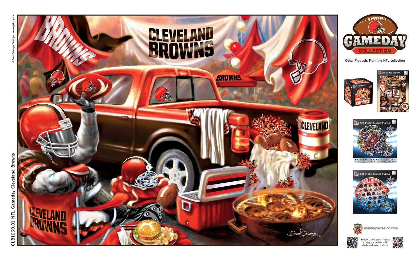 Cleveland Browns - Gameday 1000 Piece Puzzle