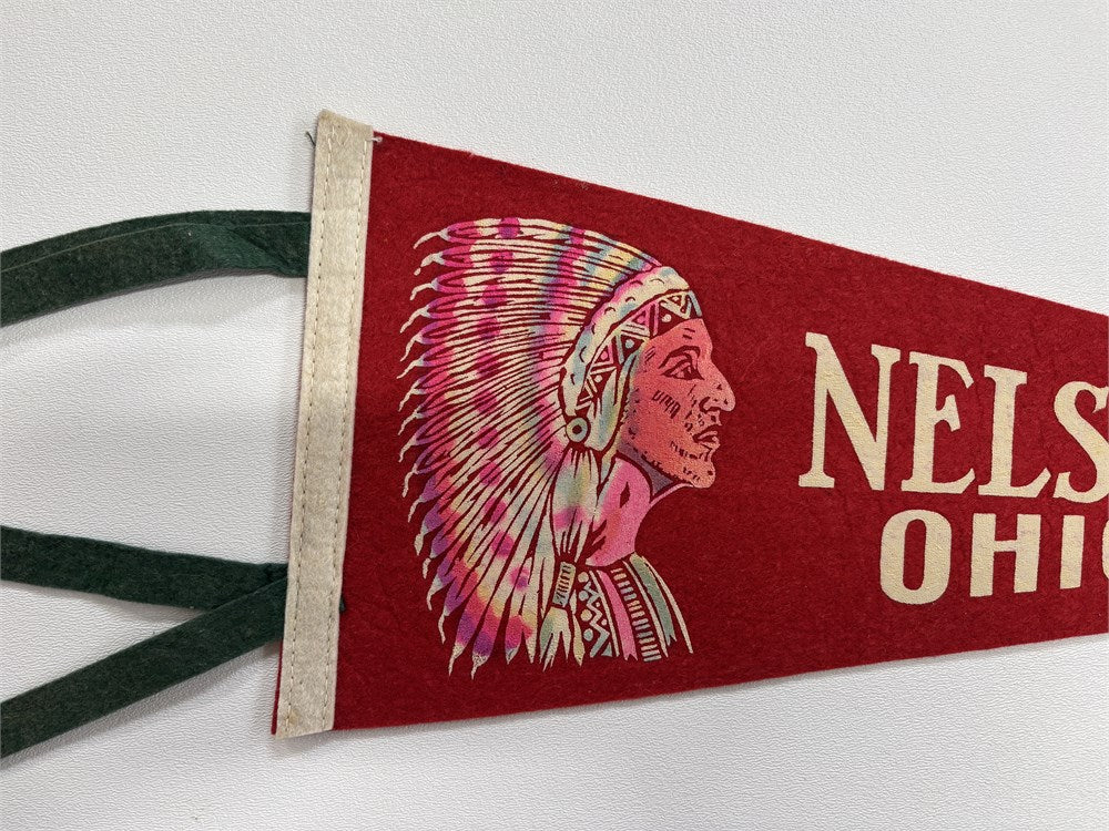 Vintage Nelson Ledges Pennant