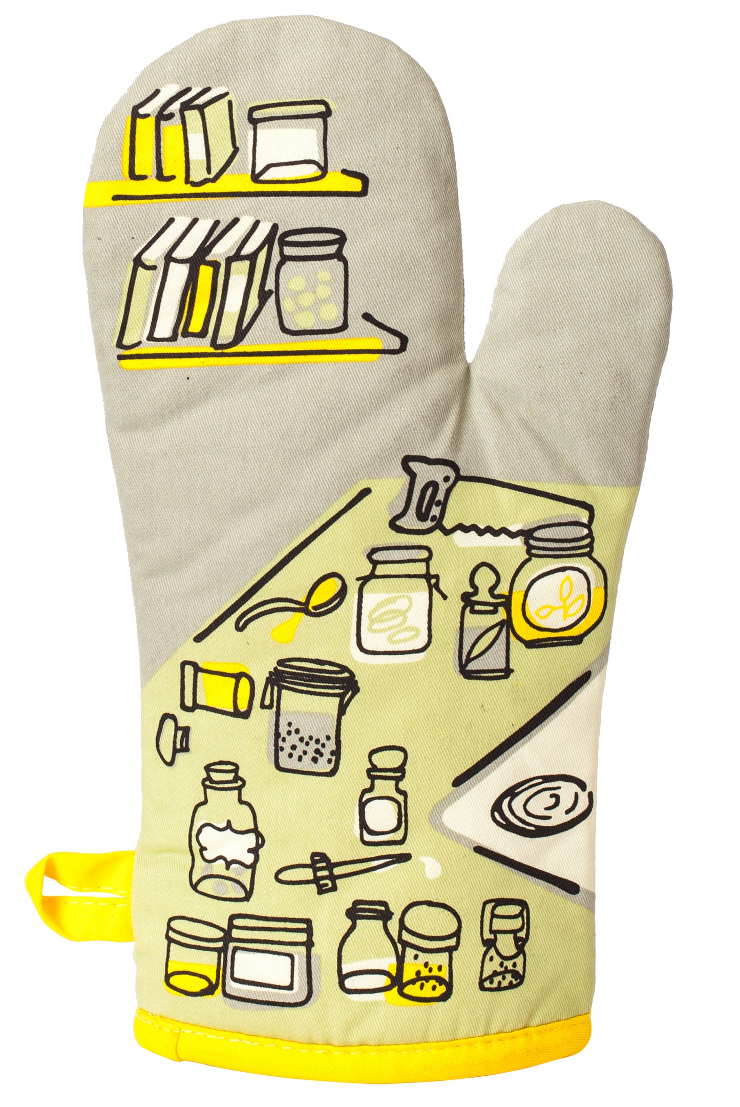 Droppin' a Recipe Oven Mitt