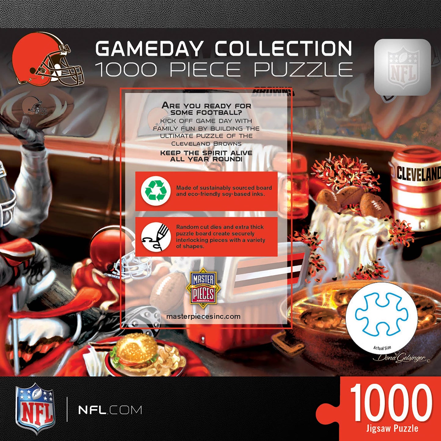Cleveland Browns - Gameday 1000 Piece Puzzle
