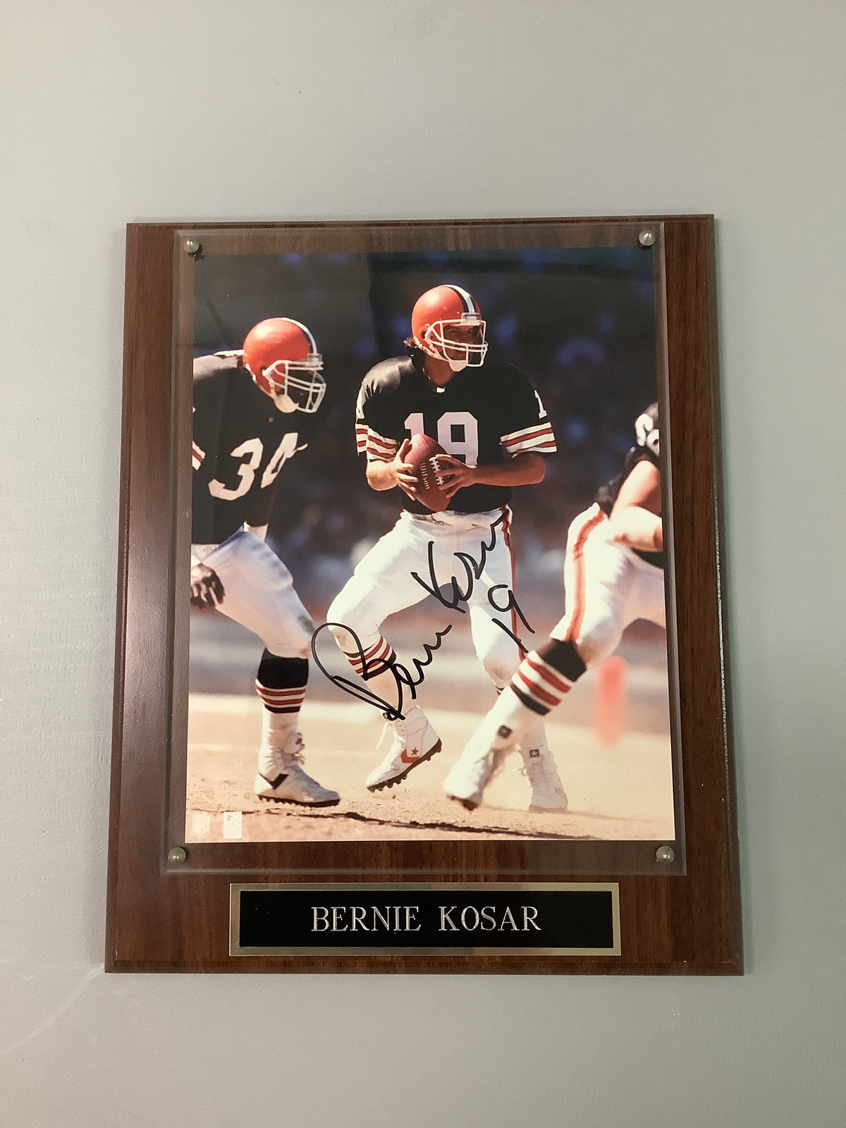 Bernie Kosar autographed photo