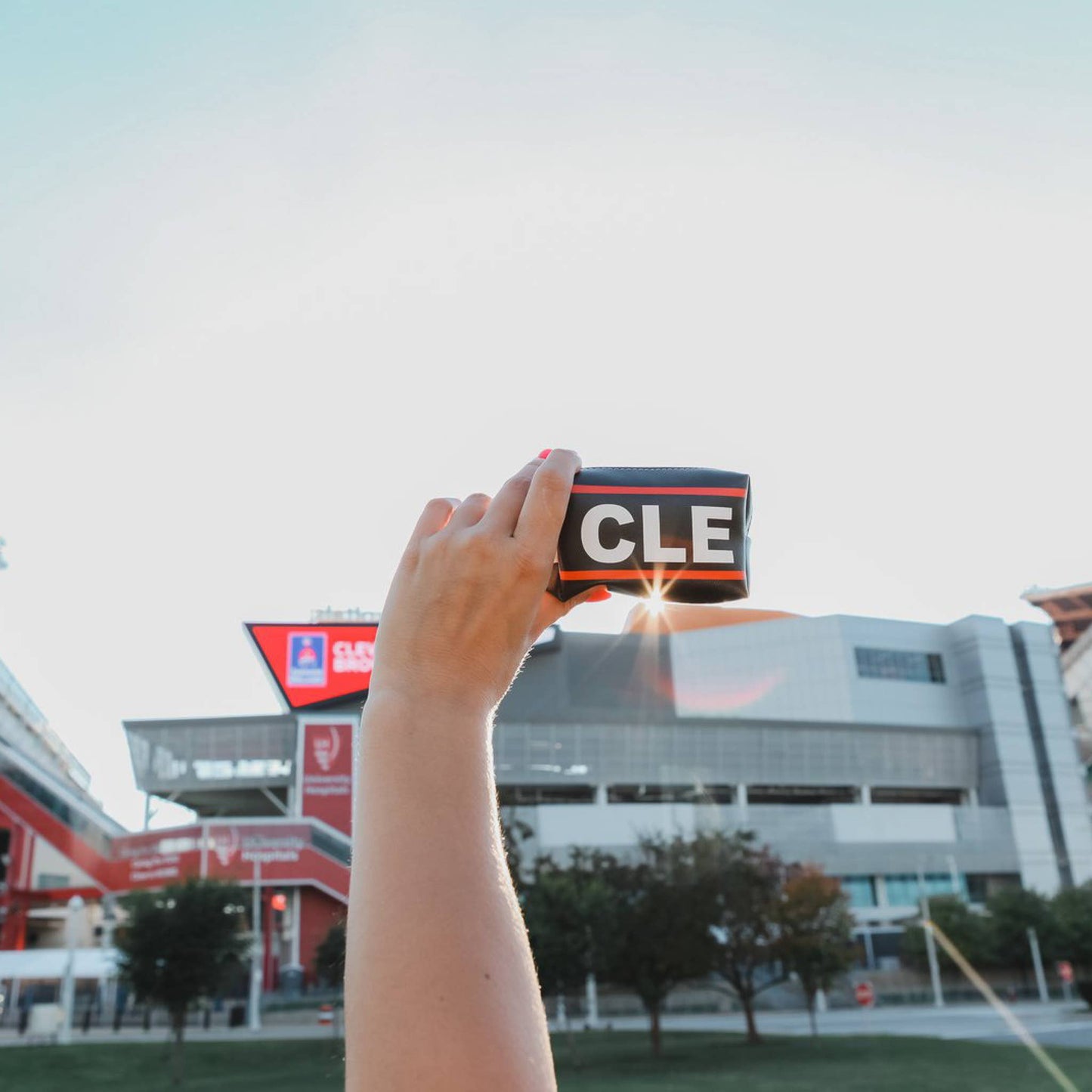 CLE (Cleveland) Game Day Multi-Use Mini Bag Keychain