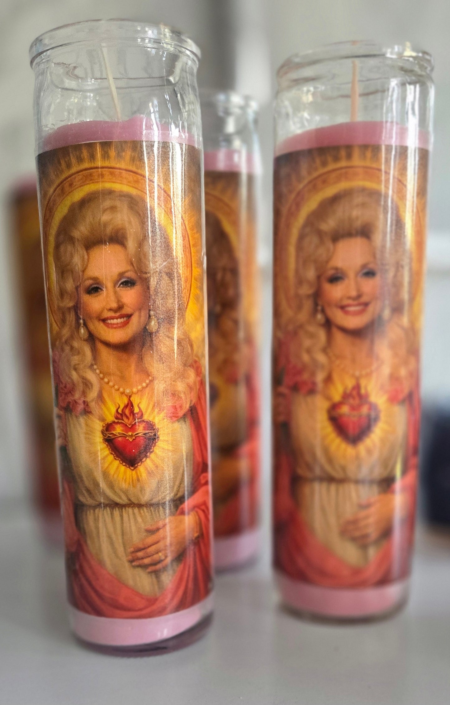 Dolly Votive Candle