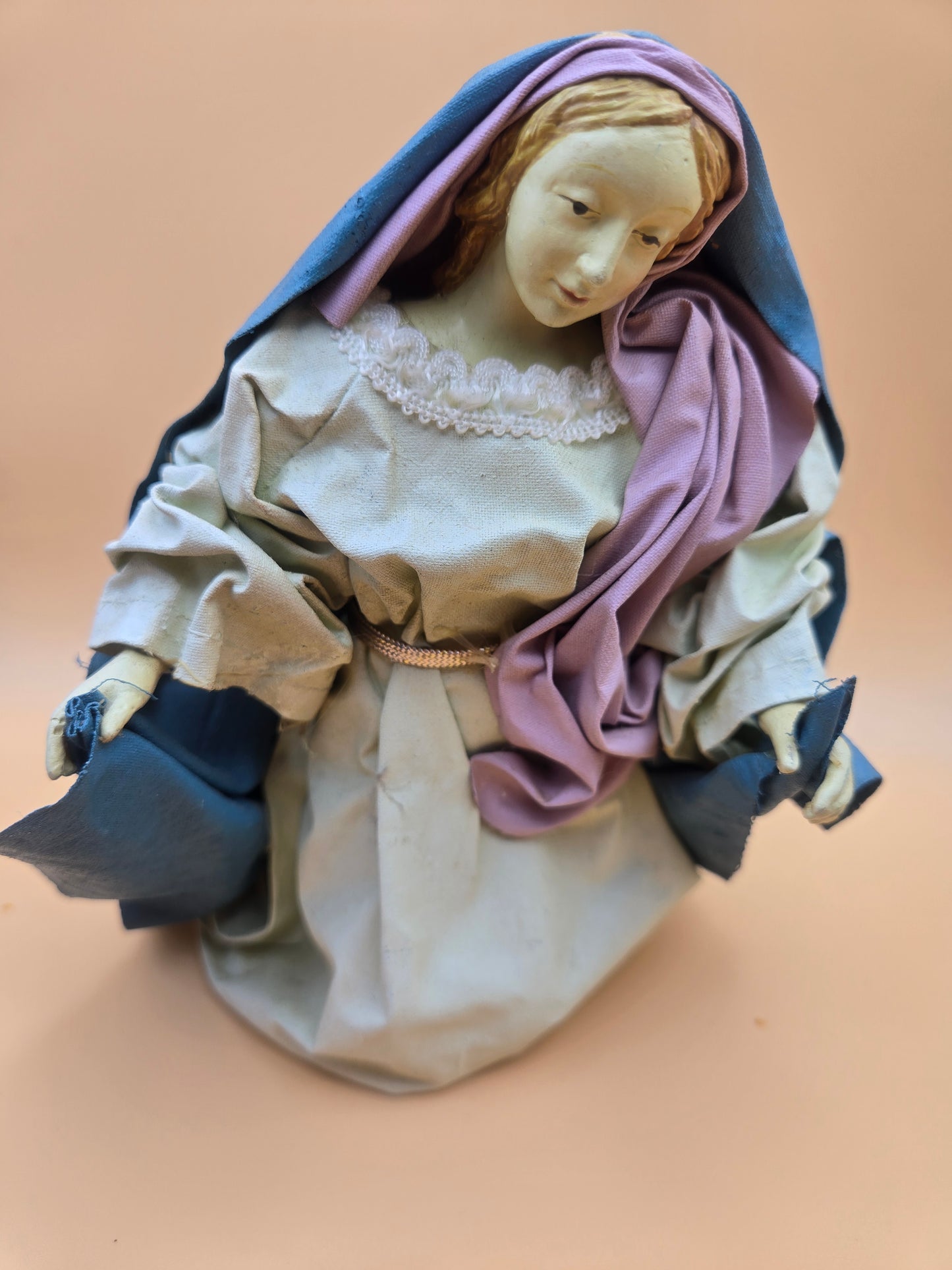 Paper mache Mary