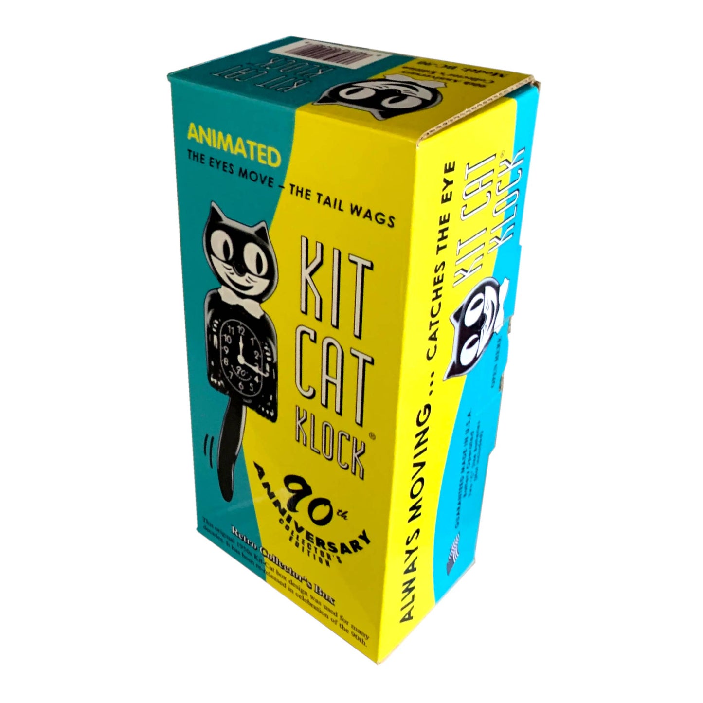 90th Anniversary Limited Edition Black Kit Cat Klock