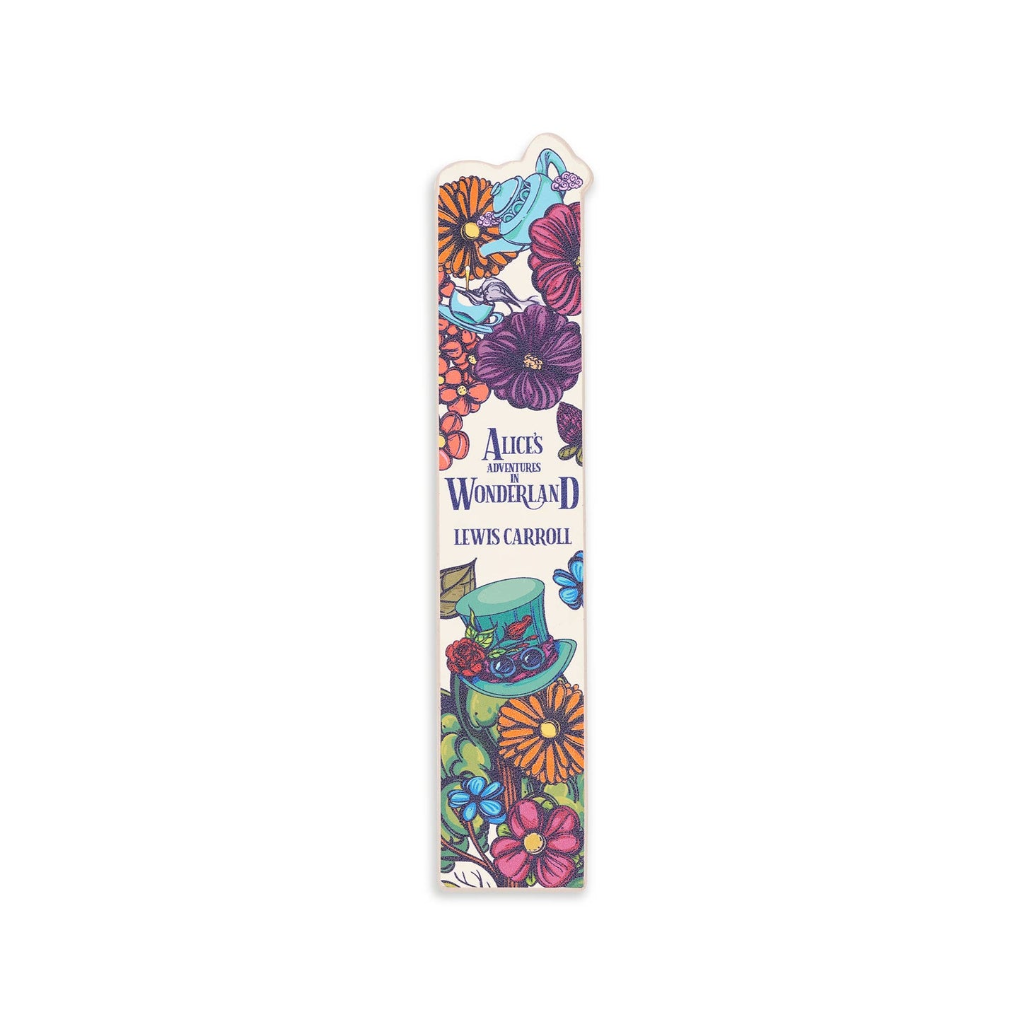 Bookmark, Alice in Wonderland - Floral Nonsense