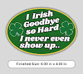 Irish Goodbye Magnet