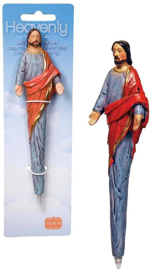 Inspirational Jesus Polyresin Pen