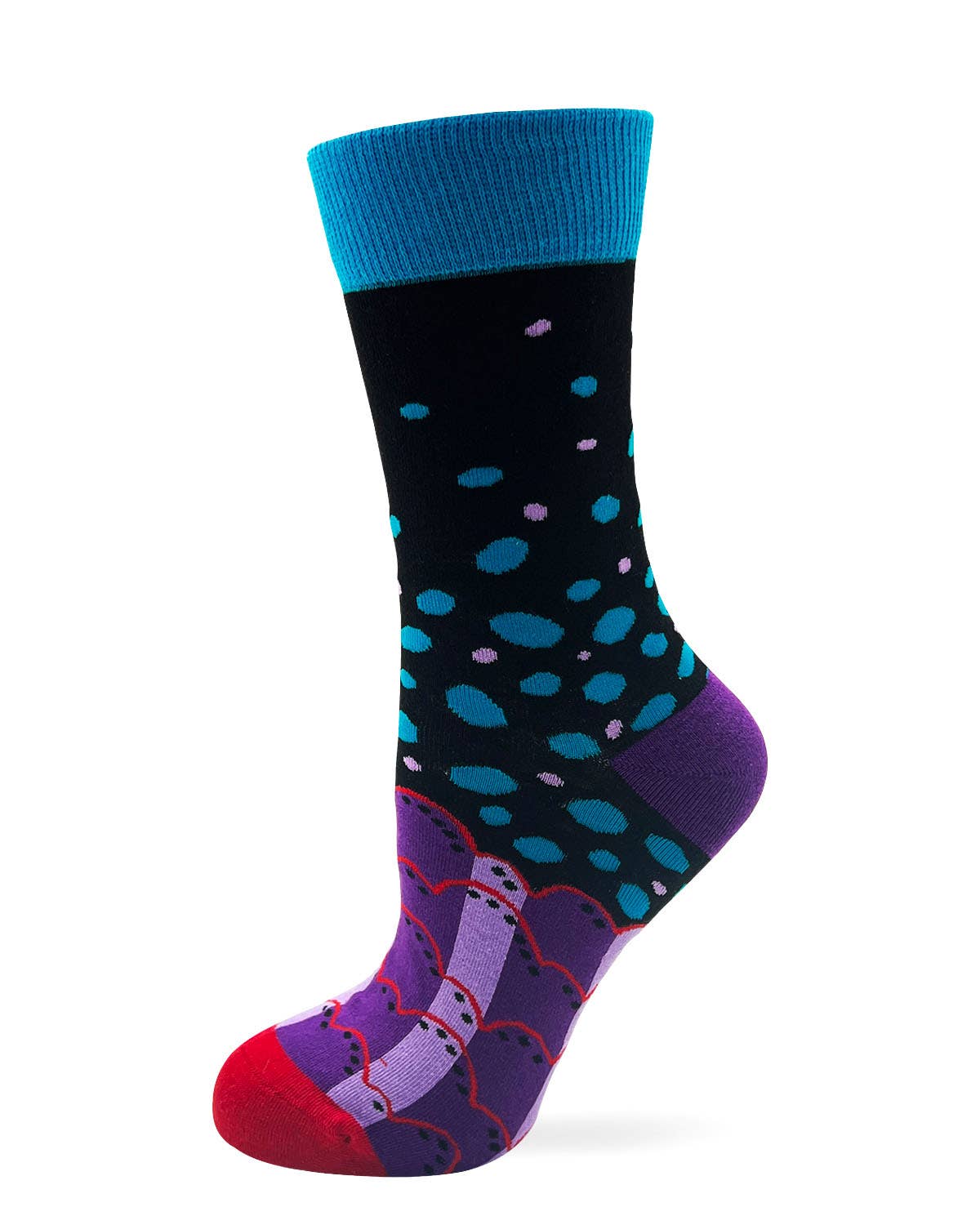 Peace Out Frog Women's Novelty Crew Socks