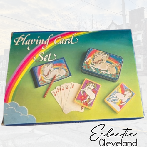 Vintage Unicorn Playing Card Set