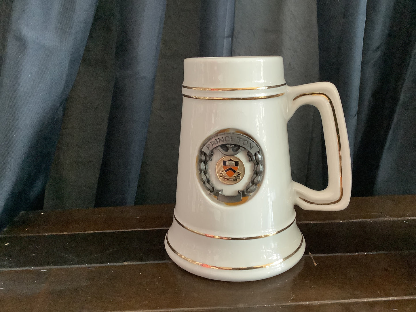 Vintage Princeton Ceramic Stein