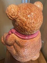 2002 Style-Eyes by Baum Bros 100th Teddy Bear Ceramic Cookie Jar