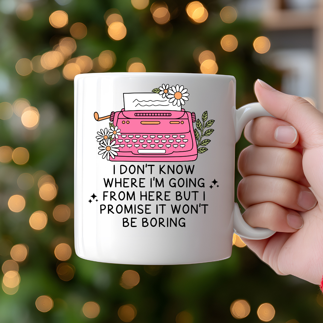 I don't know where I'm going... 11oz Ceramic Coffee Mug