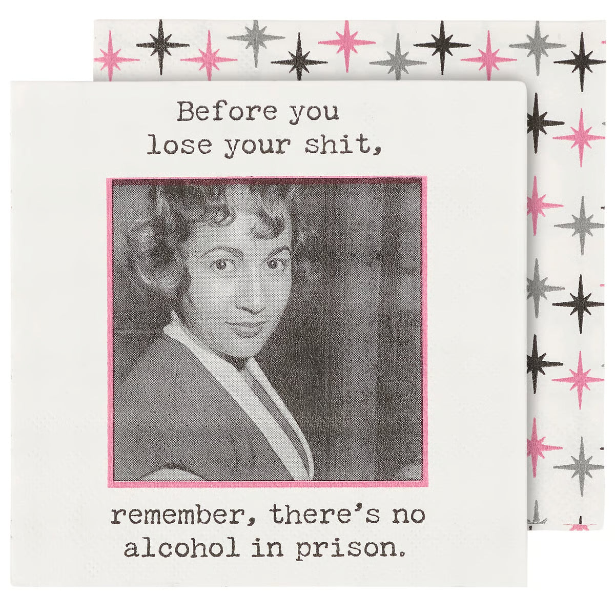 No Alcohol In Prison Beverage Napkin