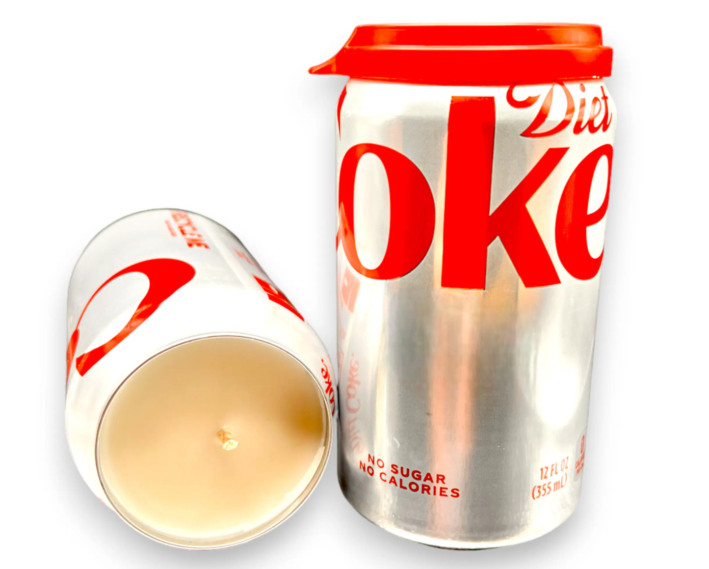 Diet Coke Soda Can Soy Candle