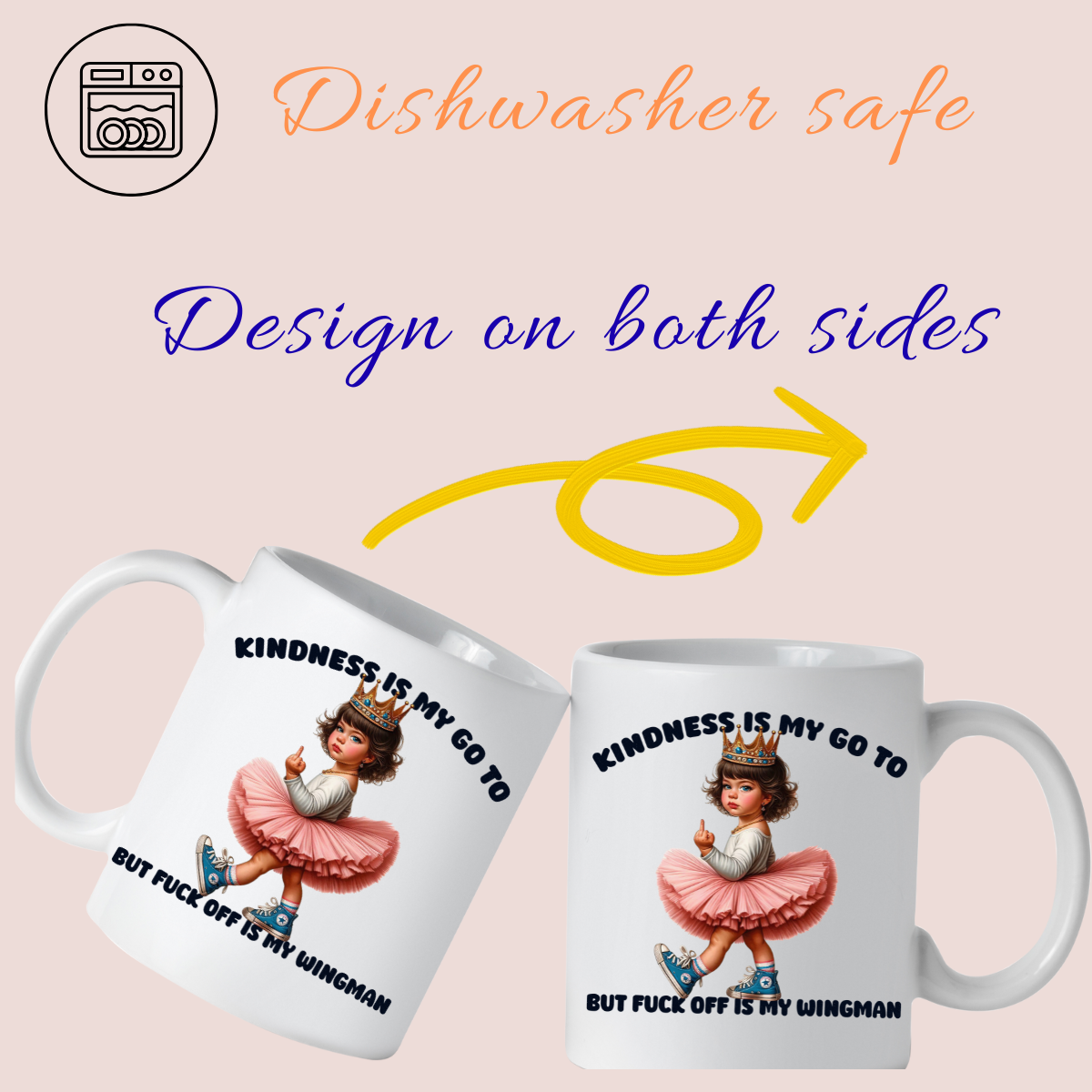 Kindness is My Go to... Gift Coffee Mug - Ceramic Mug