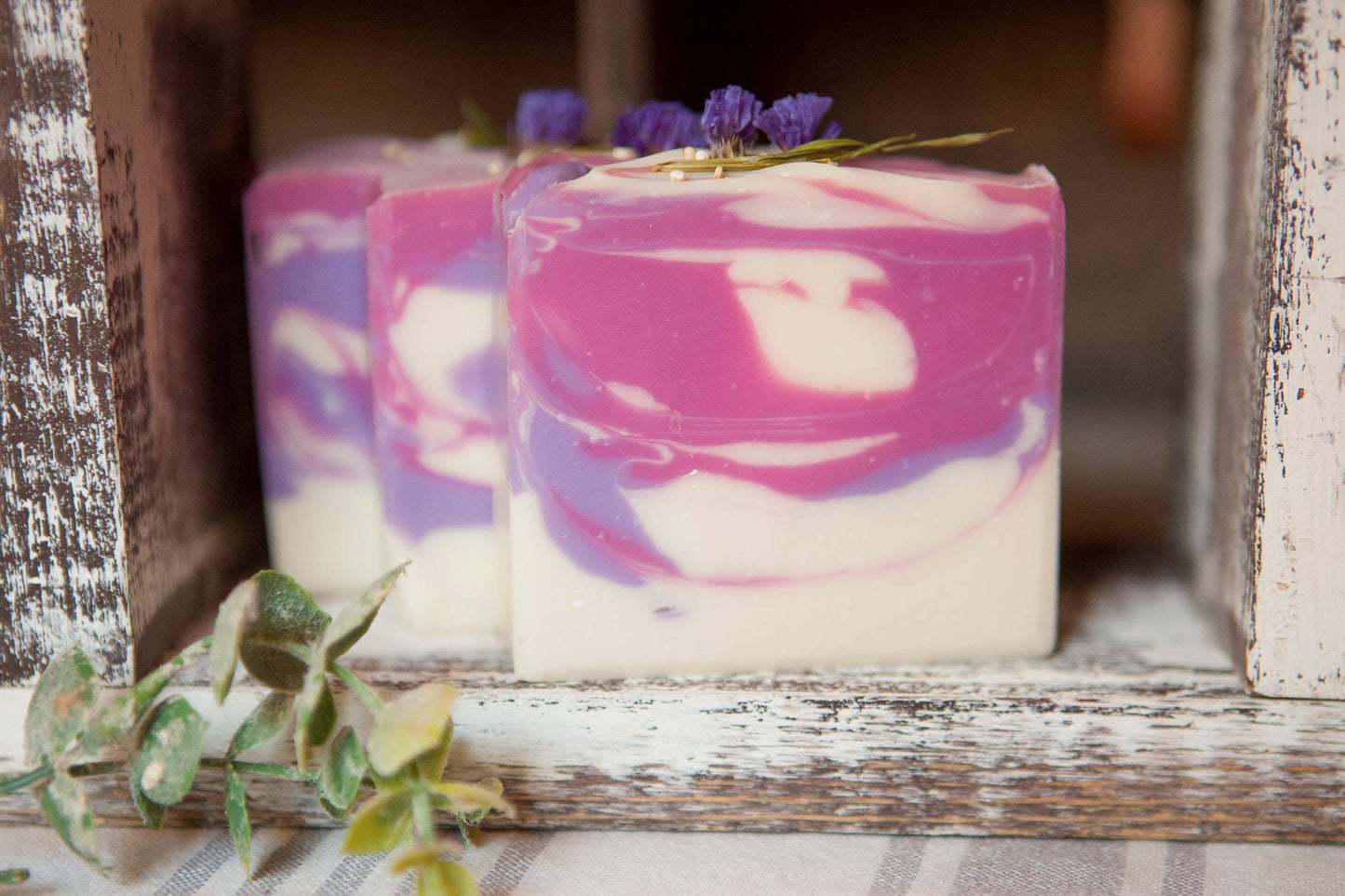 Black Raspberry Vanilla Artisan Soap, Premium Fragrance