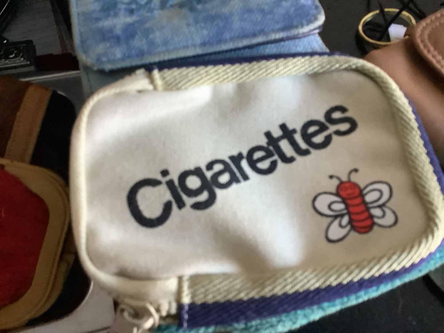 Cigarettes Canvas Pouch