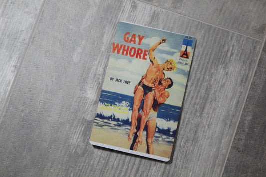 Gay Wh!re Aluminum Magnet