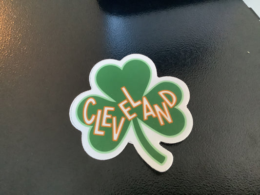 Cleveland Shamrock Sticker