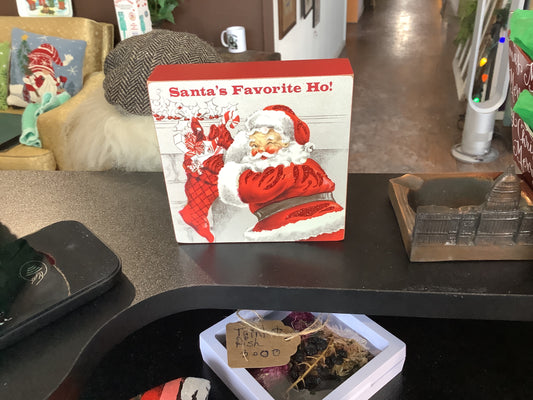 Santa’s Favorite Ho Block
