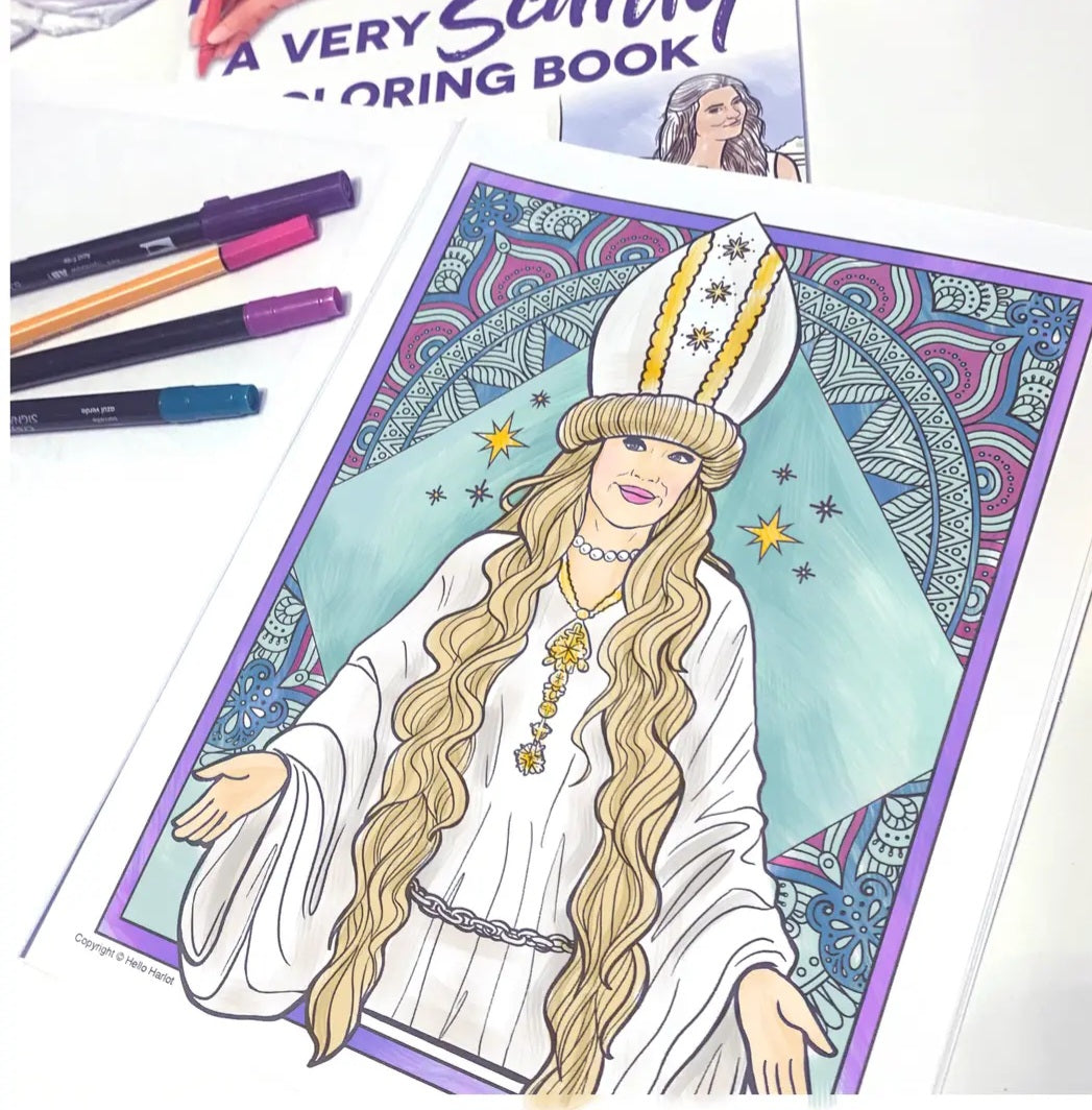 A Very Schitty Coloring Book