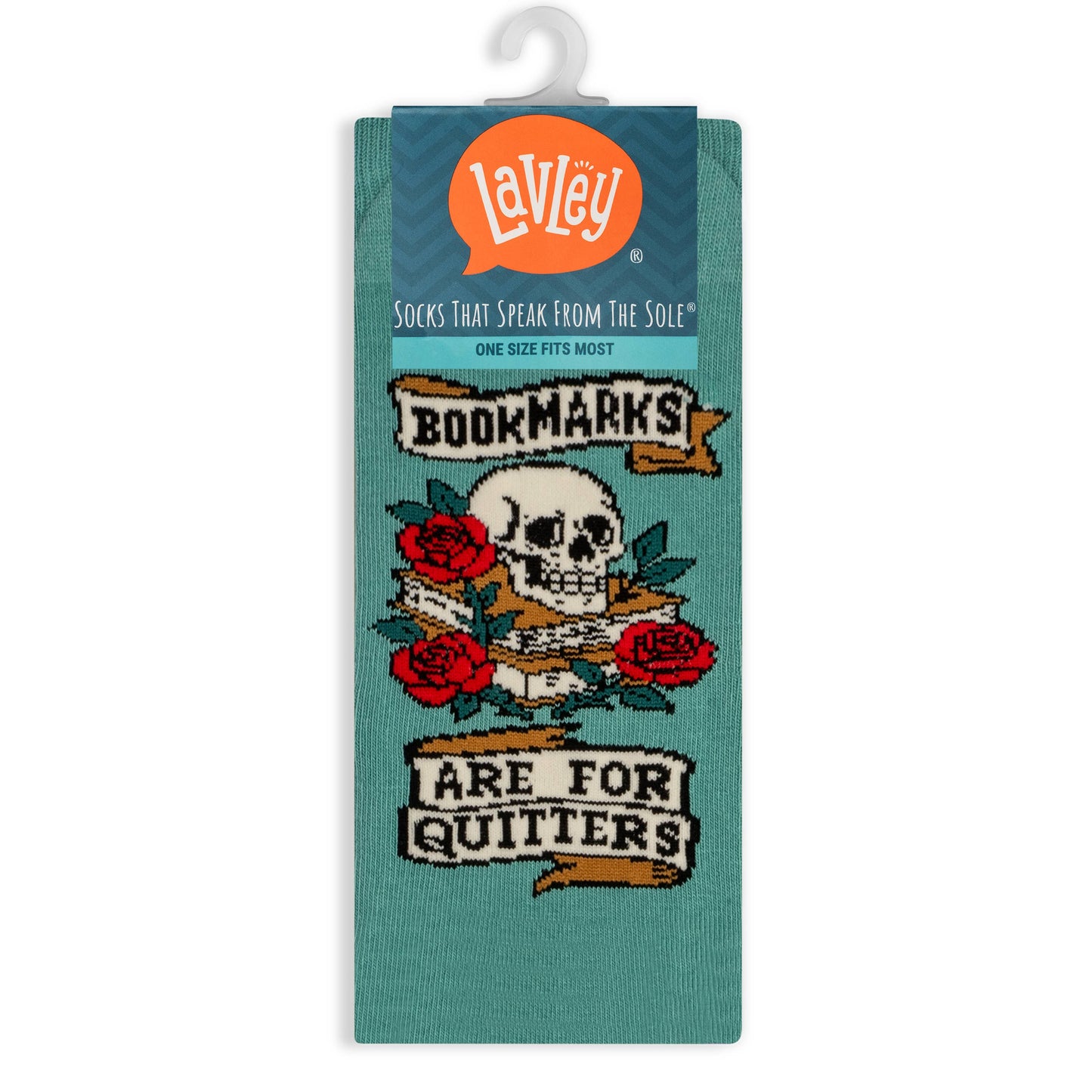 Bookmarks are for Quitters Book Socks