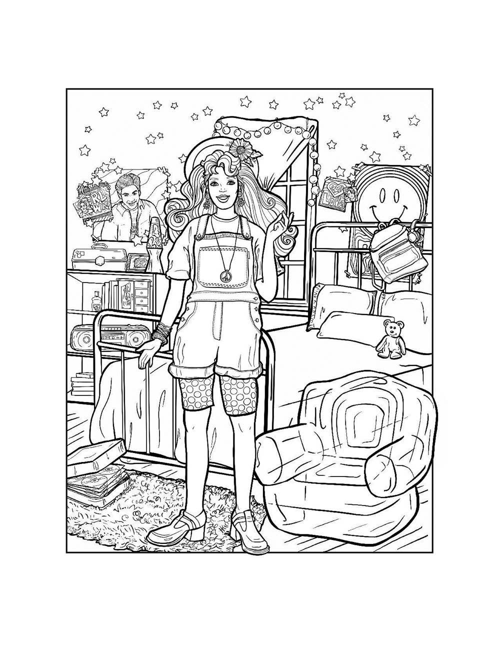 Totally '90s Coloring Book