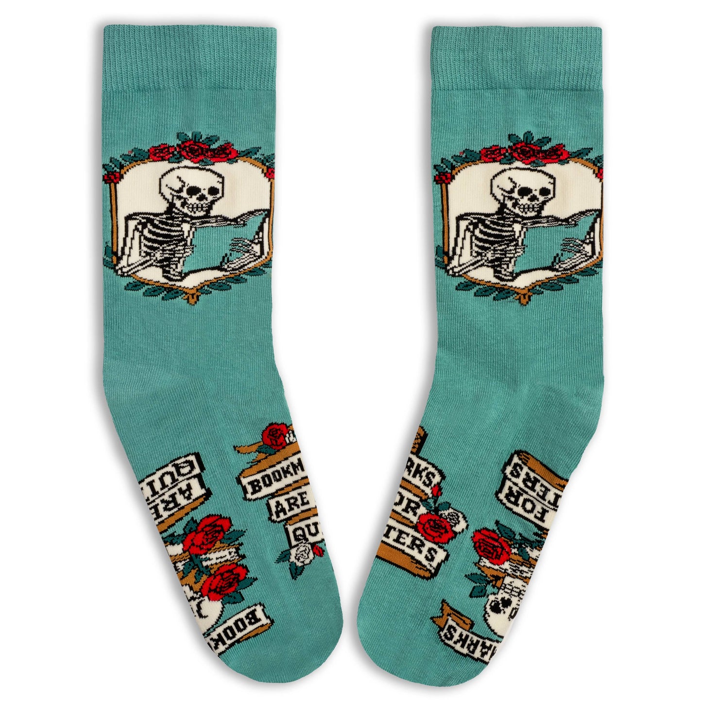 Bookmarks are for Quitters Book Socks