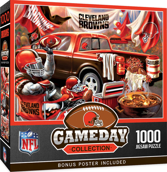 Cleveland Browns - Gameday 1000 Piece Puzzle