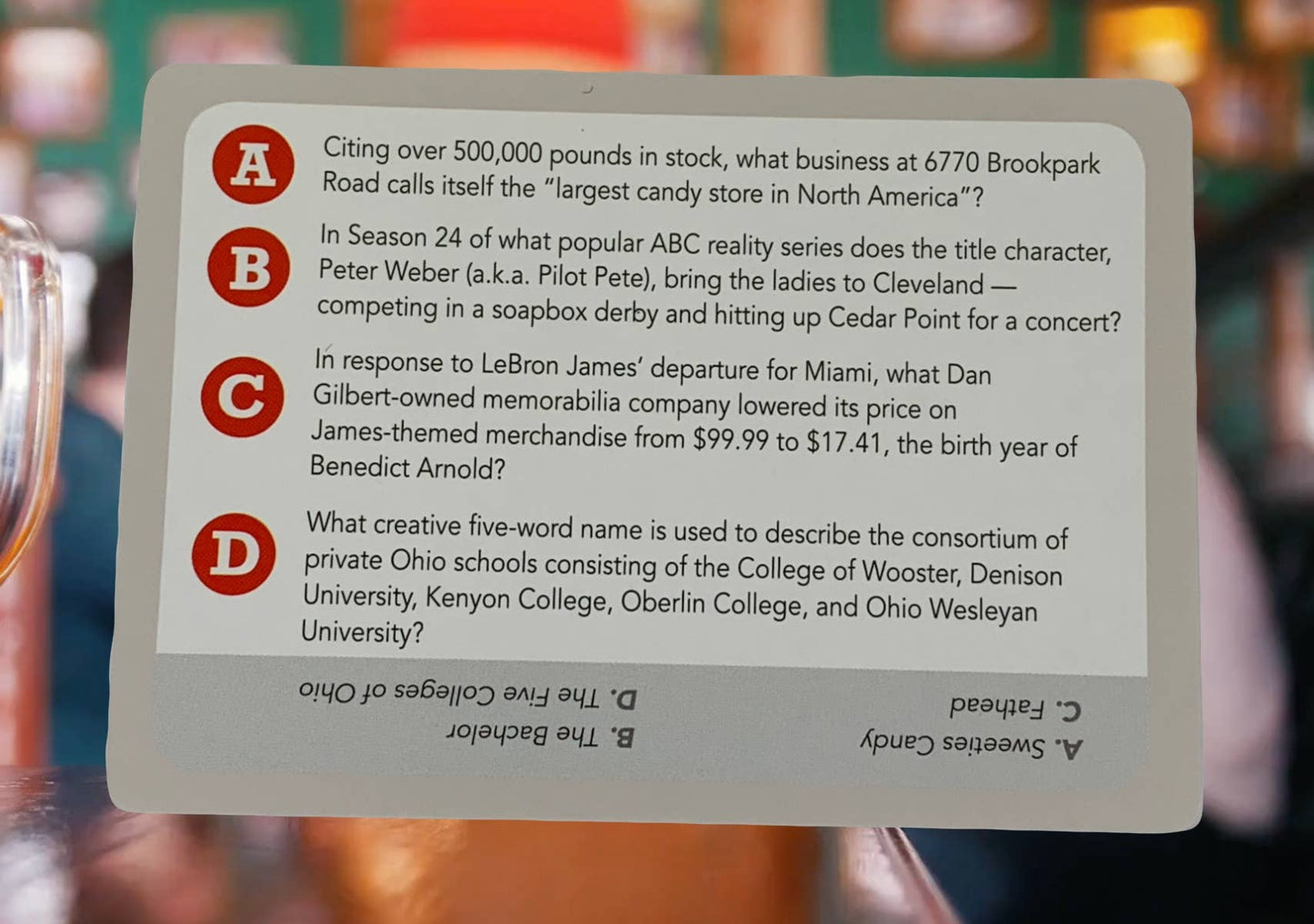 You Gotta Know Cleveland Hometown - Trivia Game (6)