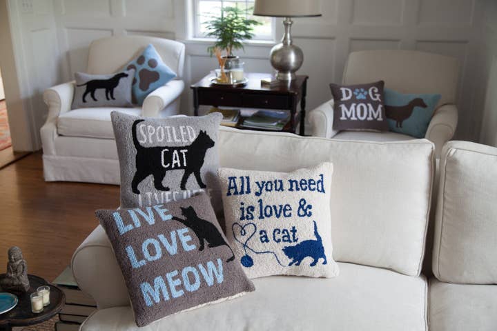 Dog Mom Hook Pillow