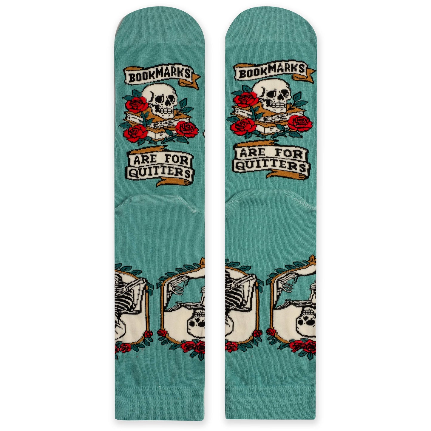 Bookmarks are for Quitters Book Socks