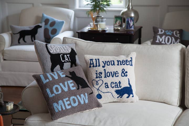 Dog Mom Hook Pillow