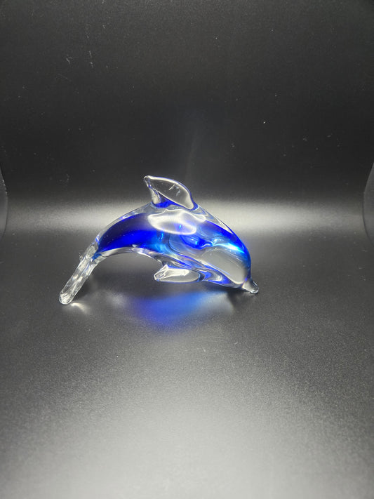 Glass dolphin