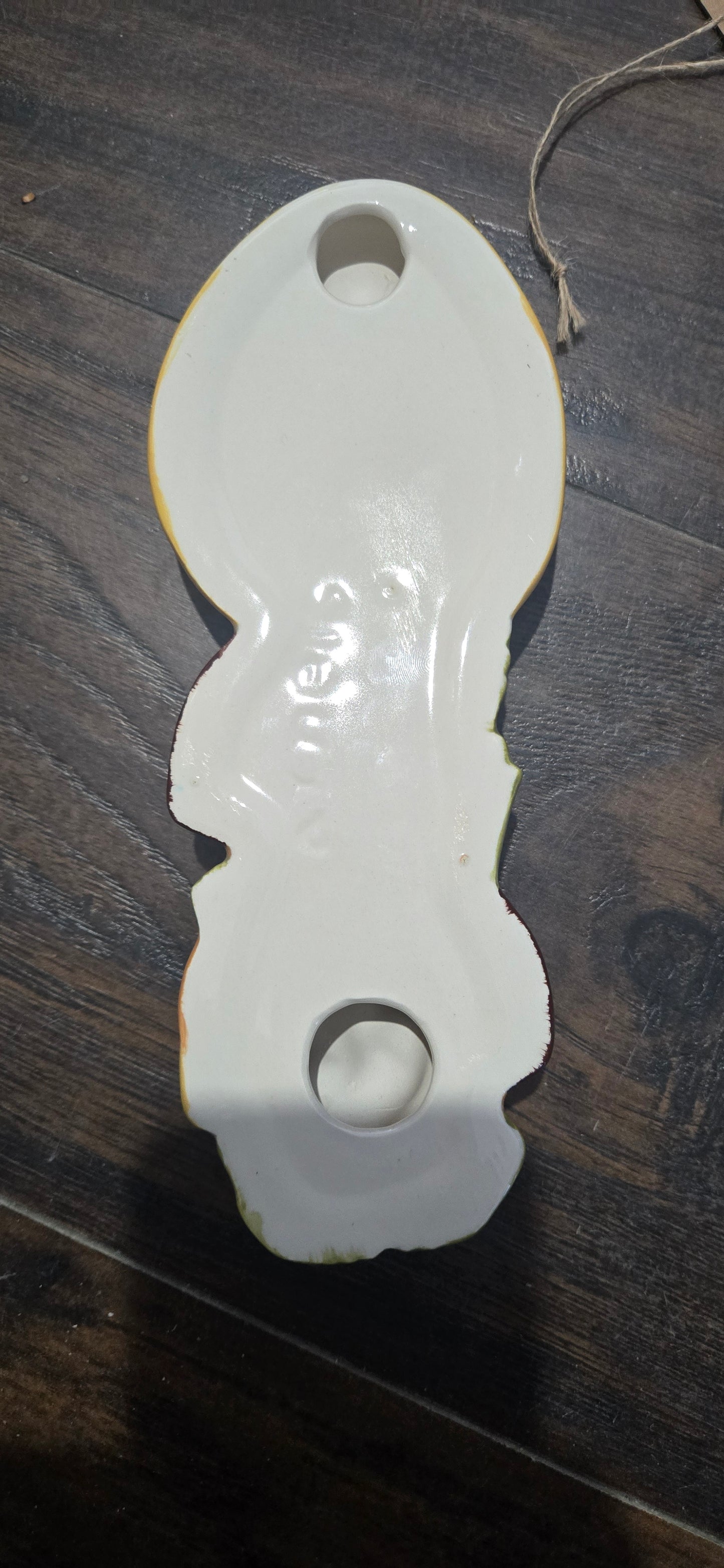 Vintage 70's Arnel's Ceramic Mushroom Spoon Rest