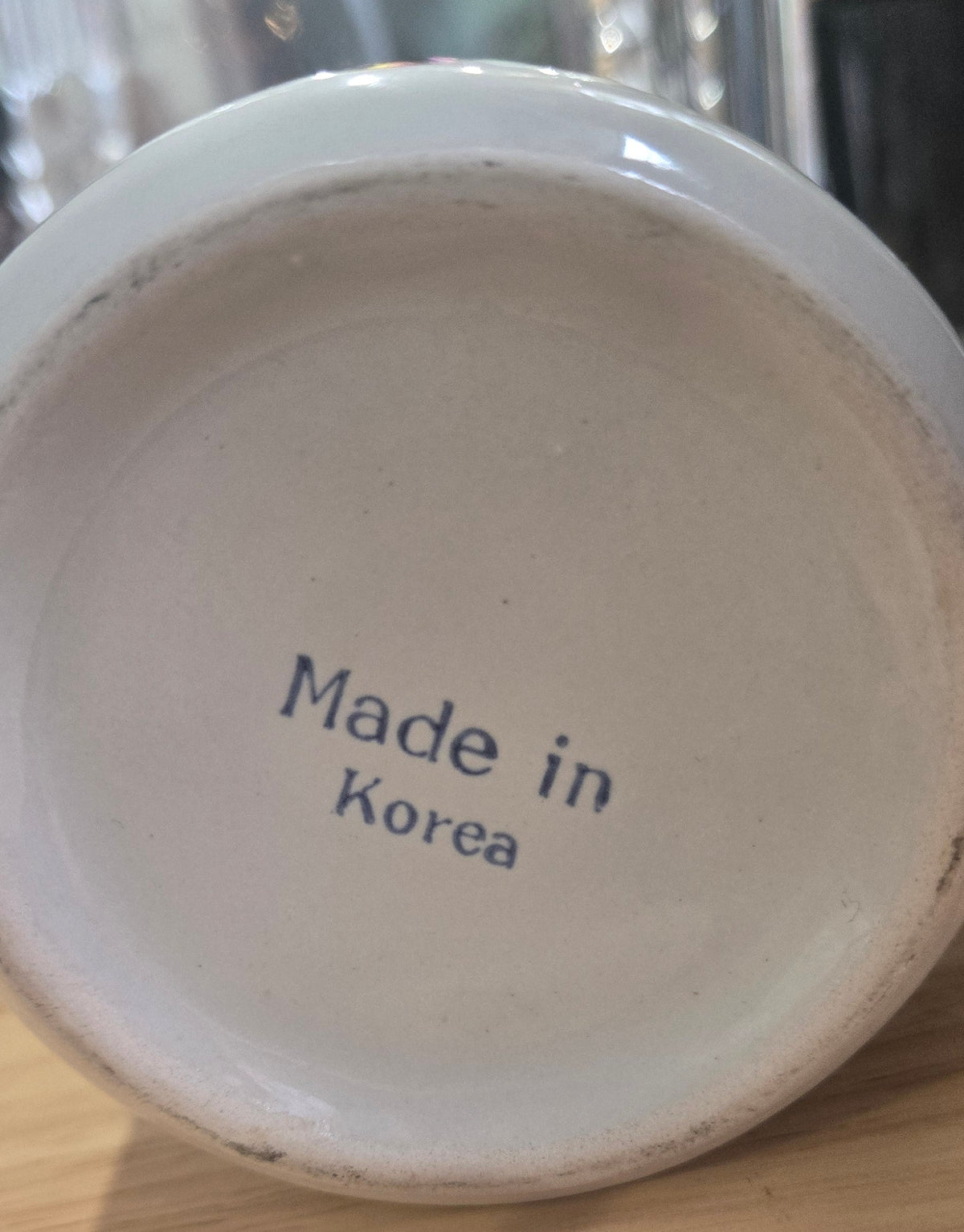 Vintage Mushroom Mug Made in Korea