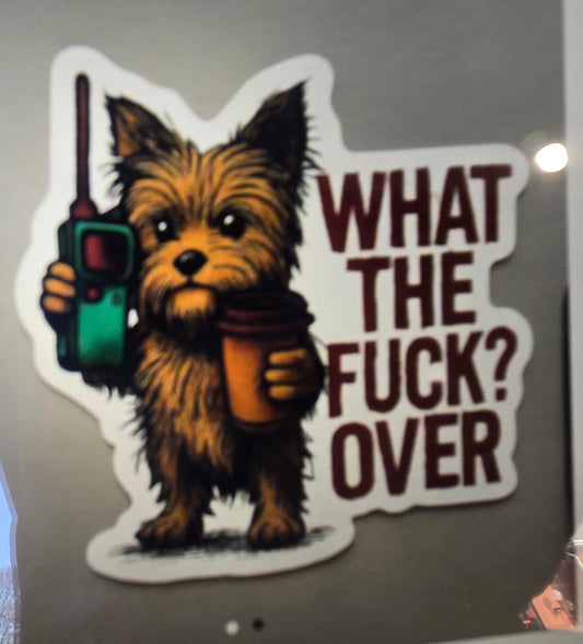 Yorkie Die Cut Magnet