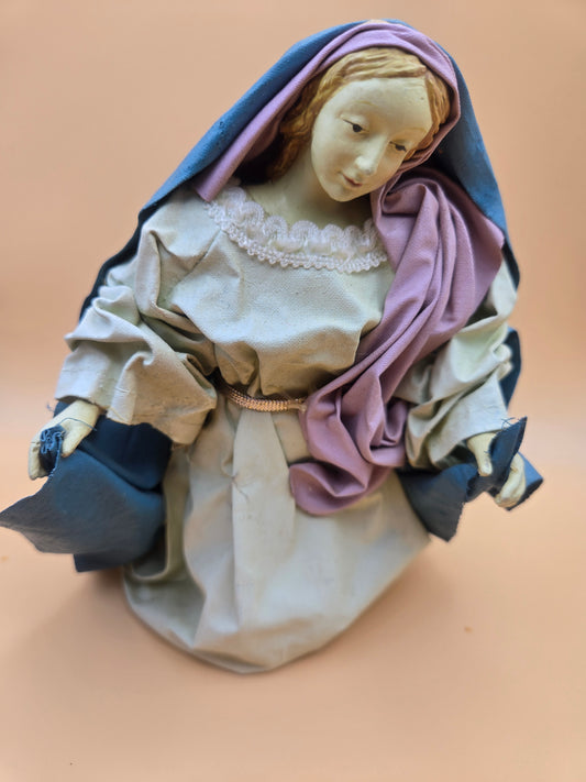 Paper mache Mary