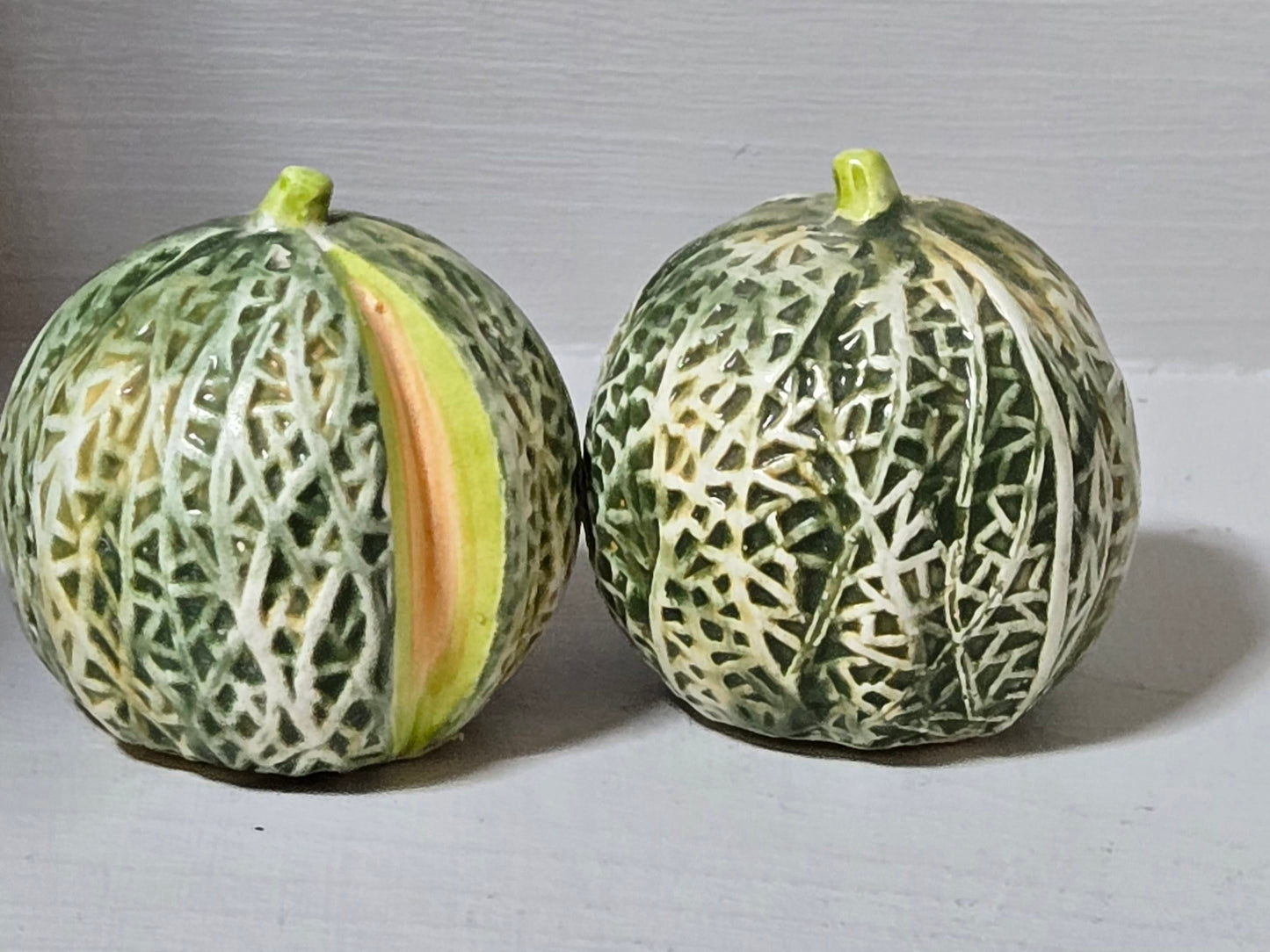 Melons Salt and pepper shakers