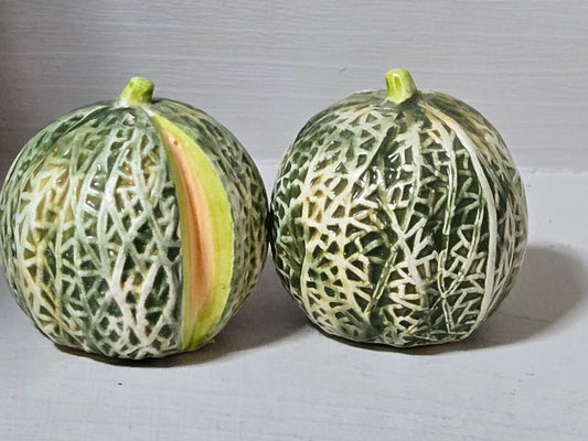 Melons Salt and pepper shakers