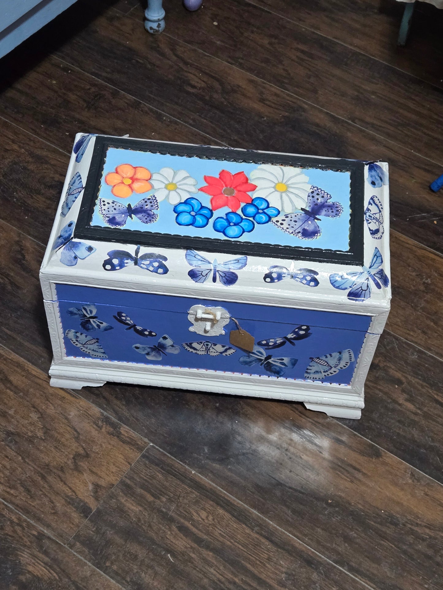 Painted trunk