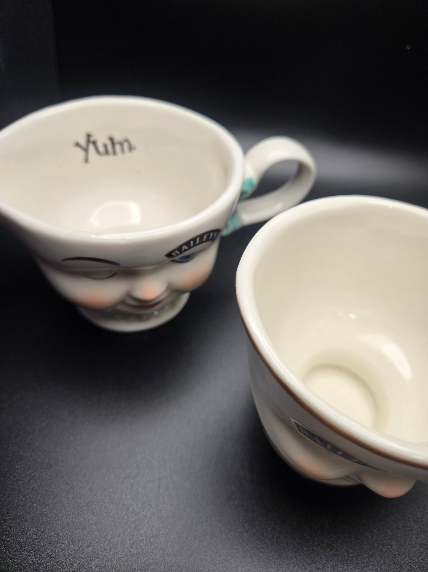 Creamer and tea cup